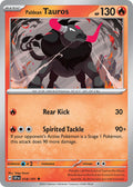 Paldean Tauros 018/191 Common Surging Sparks Pokémon card
