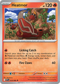 Heatmor 019/086 Uncommon White Flare Pokémon card