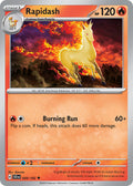 Rapidash 020/142 Uncommon Stellar Crown Pokémon card