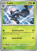 Lokix 021/193 Rare Paldea Evolved Pokémon card