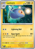 Lanturn 021/091 Uncommon Paldean Fates Pokémon card