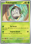 Poltchageist 021/167 Common Twilight Masquerade Pokémon card
