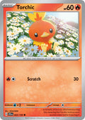 Torchic 022/159 Common Journey Together Pokémon card
