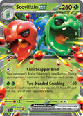 Scovillain EX 022/162 Double Rare Temporal Forces Pokémon card