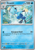 Dewott 022/086 Common White Flare Pokémon card
