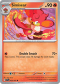 Simisear 023/191 Common Surging Sparks Pokémon card