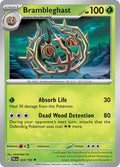 Brambleghast 024/193 Rare Paldea Evolved Pokémon card