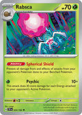 Rabsca 024/162 Rare Temporal Forces Pokémon card