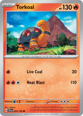 Torkoal 025/159 Common Journey Together Pokémon card
