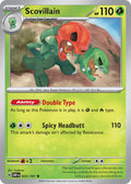 Scovillain 025/197 Rare Obsidian Flames Pokémon card