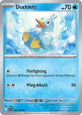 Ducklett 025/086 Common White Flare Pokémon card
