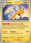 Raichu 026/165 Rare 151 Pokémon card
