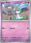 Ralts 027/091 Common Paldean Fates Pokémon card