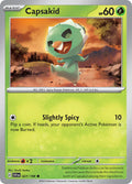 Capsakid 027/198 Common Scarlet & Violet Pokémon card