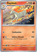 Rapidash 027/162 Common Temporal Forces Pokémon card
