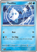 Vanillite 027/086 Common White Flare Pokémon card