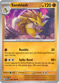 Sandslash 028/165 Uncommon 151 Pokémon card