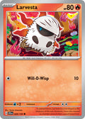 Larvesta 028/159 Common Journey Together Pokémon card