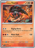 Paldean Tauros 028/193 Uncommon Paldea Evolved Pokémon card
