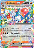 Cinderace EX 028/142 Double Rare Stellar Crown Pokémon card
