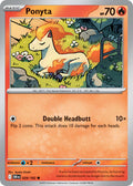 Ponyta 029/182 Common Destined Rivals Pokémon card