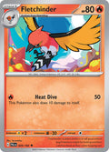 Fletchinder 029/193 Uncommon Paldea Evolved Pokémon card