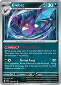 Crobat 029/064 Rare Shrouded Fable Pokémon card