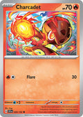 Charcadet 029/142 Common Stellar Crown Pokémon card
