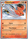 Talonflame 030/193 Rare Paldea Evolved Pokémon card