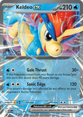 Keldeo EX 030/086 Double Rare White Flare Pokémon card