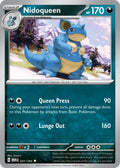 Nidoqueen 031/165 Rare 151 Pokémon card