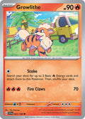 Growlithe 031/198 Common Scarlet & Violet Pokémon card