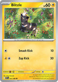 Blitzle 031/086 Common White Flare Pokémon card