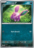 Nidoran♂ 032/165 Common 151 Pokémon card