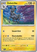 Zebstrika 032/086 Uncommon White Flare Pokémon card