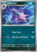 Nidorino 033/165 Uncommon 151 Pokémon card