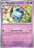 Swoobat 033/091 Uncommon Paldean Fates Pokémon card