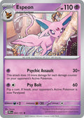 Espeon 033/131 Rare Prismatic Evolutions Pokémon card