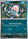 Inkay 033/064 Common Shrouded Fable Pokémon card