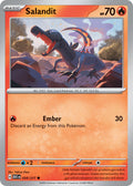 Salandit 034/217 Common Ascended Heroes Pokémon card