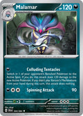 Malamar 034/064 Common Shrouded Fable Pokémon card