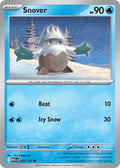 Snover 035/132 Common Mega Evolution Pokémon card