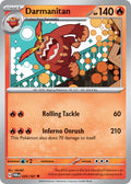 Darmanitan 035/167 Uncommon Twilight Masquerade Pokémon card