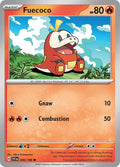 Fuecoco 036/198 Common Scarlet & Violet Pokémon card
