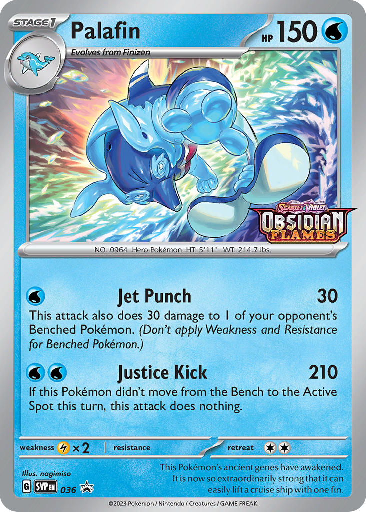 Palafin 036/SVP Promo Scarlet & Violet Promos Pokémon card