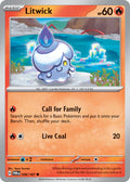 Litwick 036/167 Common Twilight Masquerade Pokémon card