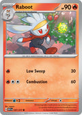Raboot 037/217 Uncommon Ascended Heroes Pokémon card