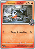 Team Rocket's Houndour 037/182 Common Destined Rivals Pokémon card