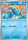 Clauncher 037/132 Common Mega Evolution Pokémon card