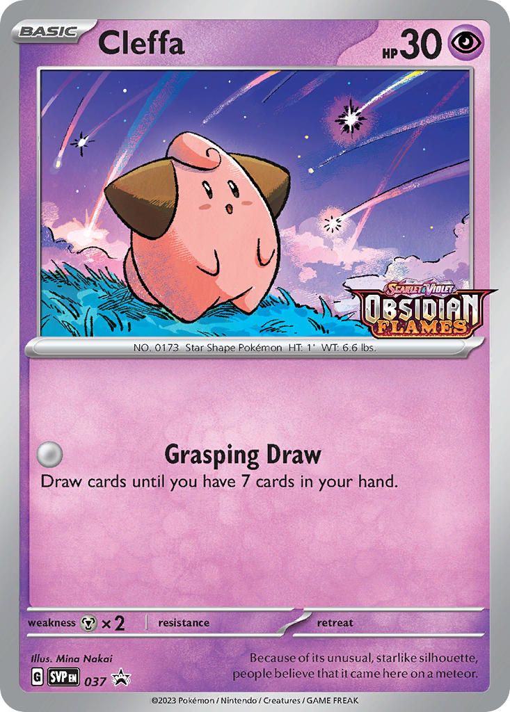 Cleffa 037/SVP Promo Scarlet & Violet Promos Pokémon card